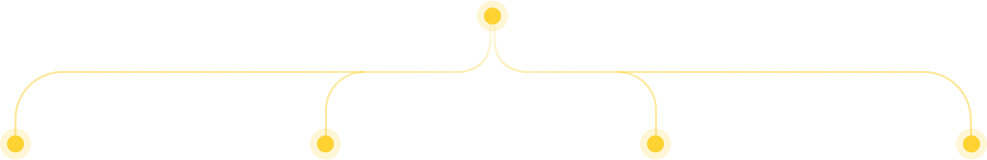 Rounded Yellow Line With Dots